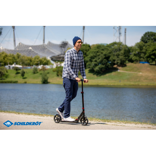 Самокат  Schildkröt City Scooter Street Master 200mm Red - фото №9